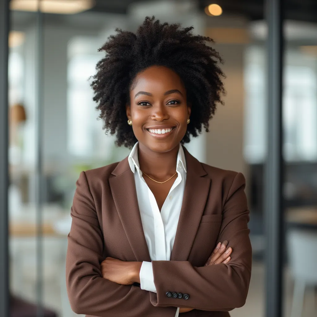 Photo of Amina Sule, CEO of Investment Diversification Blog Nigeria
